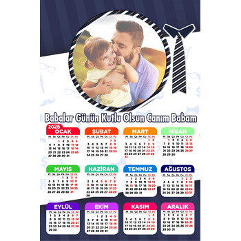 Babam Temalı Takvim Magnet