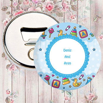 Baby Toy Temalı Magnet Açacak