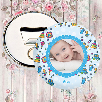 Baby Toy Temalı Resimli Magnet Açacak