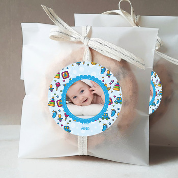 Baby Toy Temalı Resimli Sticker