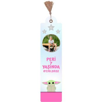 Baby Yoda Temalı Kitap Ayracı