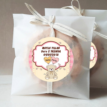 Balonlu Ayıcık Temalı Sticker