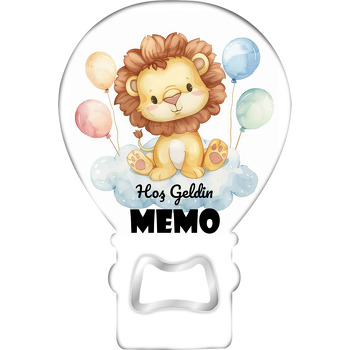 Balonlu Sevimli Aslan Temalı Balon Magnet Açacak