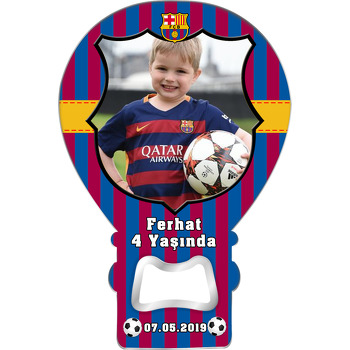 Barcelona Temalı Balon Magnet Açacak