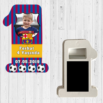Barcelona Temalı  Doğum Günü Magnet Açacak