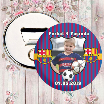 Barcelona Temalı Fotoğraflı Magnet Açacak