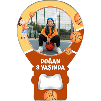 Basketbolcu Temalı Balon Magnet Açacak