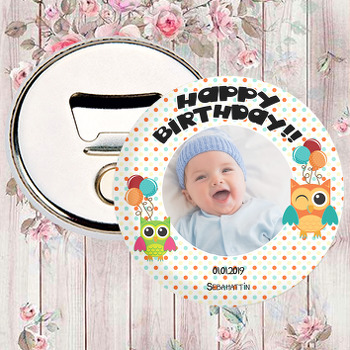 Baykuş Temalı Magnet Açacak