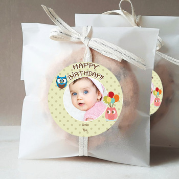 Baykuş Temalı Sticker 2