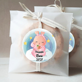Bebek Tavşan Temalı Sticker