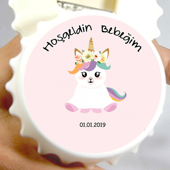 Bebek Unicorn Temalı Kapak Açacak
