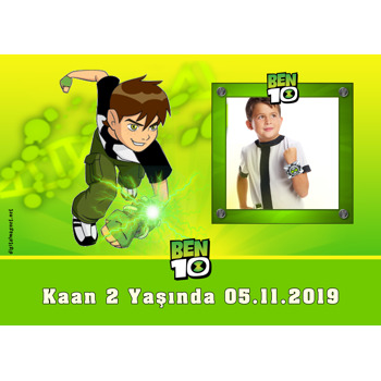 Ben10 Temalı Doğum Günü Amerikan Servis