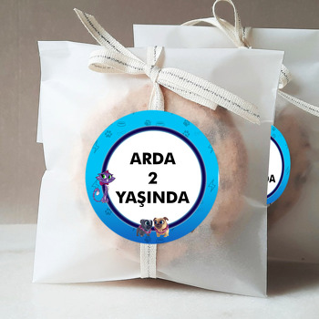 Bingo ve Rolinin Maceraları Temalı Parti Sticker