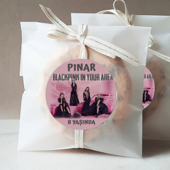 Blackpink Pembe Fon Temalı Sticker