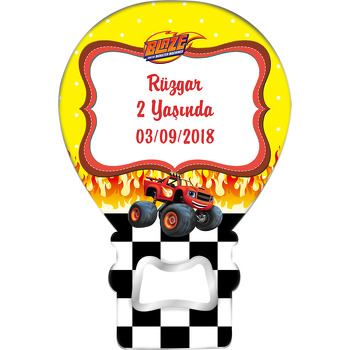 Blaze ve Yol Canavarları Temalı Balon Magnet Açacak