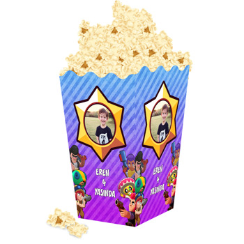 Brawl Star Temalı Popcorn Kutusu