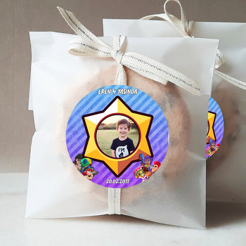 Brawl Star Temalı Resimli Sticker