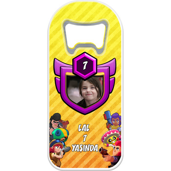 Brawl Stars Temalı Resimli  Magnet Açacak