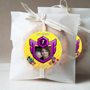 Brawl Stars Temalı Resimli Sticker