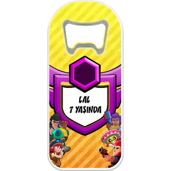 Brawl Stars Temalı Uzun Resimli Magnet Açacak