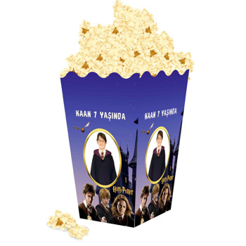 Büyücü Arkadaşlar Temalı Popcorn Kutusu