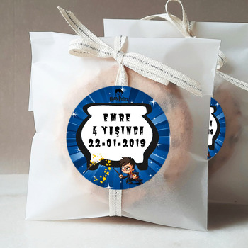Büyücü Çocuk Temalı Sticker