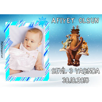 Buz Devri Temalı Amerikan Servis