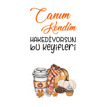 Canım Kendim Temalı Hediyelik Kart