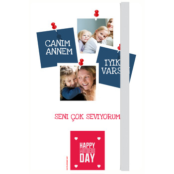 Çerçeveli Kişiye Anı Özel Defter