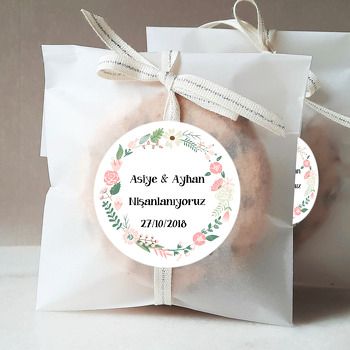 Çiçek Temalı Sticker