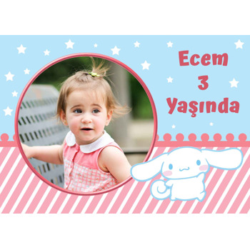 Cinnamoroll Temalı Amerikan Servis