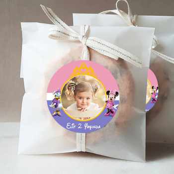 Daisy Duck ve Minnie Mouse Temalı Sticker