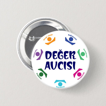 Değer Avcısı Temalı İğneli Buton Rozet