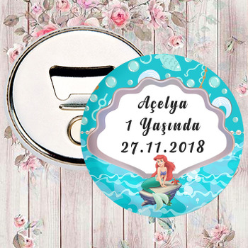 Deniz Kızı Ariel Temalı Magnet Açacak