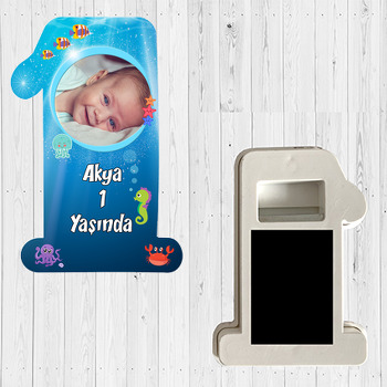 Denizaltı Canlıları Temalı Doğum Günü Magnet Açacak