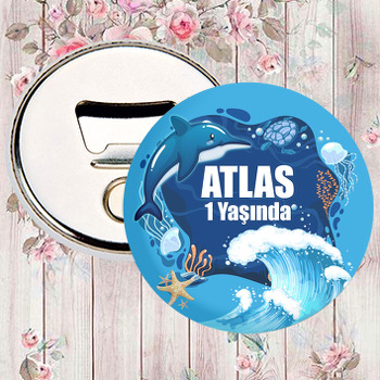 Denizaltı ile Yunus ve Dalgalar Temalı Magnet Açacak