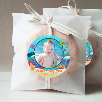 Denizaltında Sevimli Balıklar Temalı Sticker