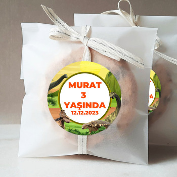 Dinozor Dünyası Temalı Sticker