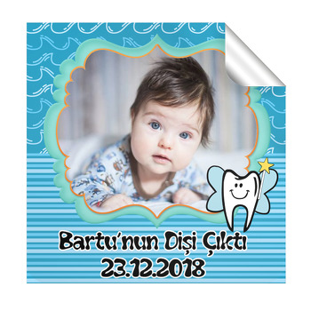 Diş Buğdayı  Kare Etiket