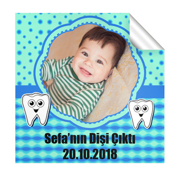 Diş Buğdayı  Kare Etiket