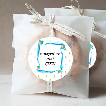 Diş Fırçası Temalı Sticker
