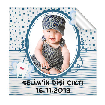 Diş Perisi Buğdayı  Kare Etiket