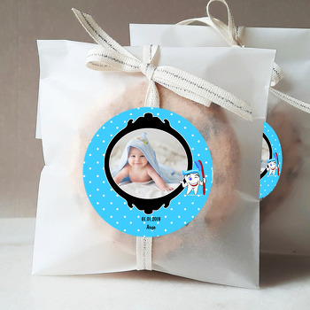 Diş Temalı Erkek Diş Buğdayı Sticker