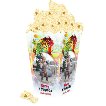 Dragon City Temalı Popcorn Kutusu