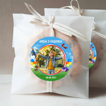 Ejderha Kurtarıcı Ekibi Temalı Sticker
