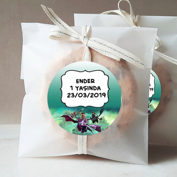 Ejderha Nasıl Eğitilir Temalı Sticker