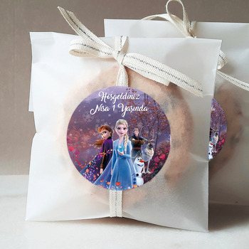 Elsa Karlar Ülkesi Temalı Sticker