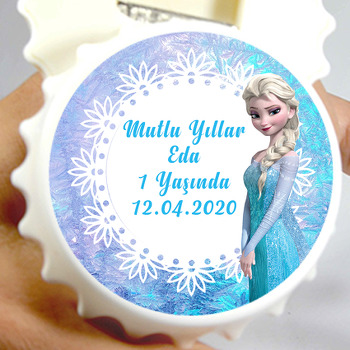 Elsa Temalı Doğum Günü Magnet Açacak