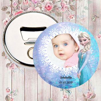 Elsa Temalı Fotoğraflı Magnet Açacak
