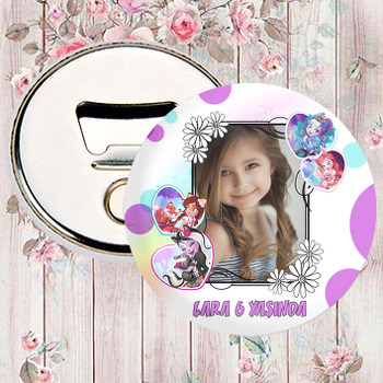 Enchantimals Temalı Resimli Magnet Açacak